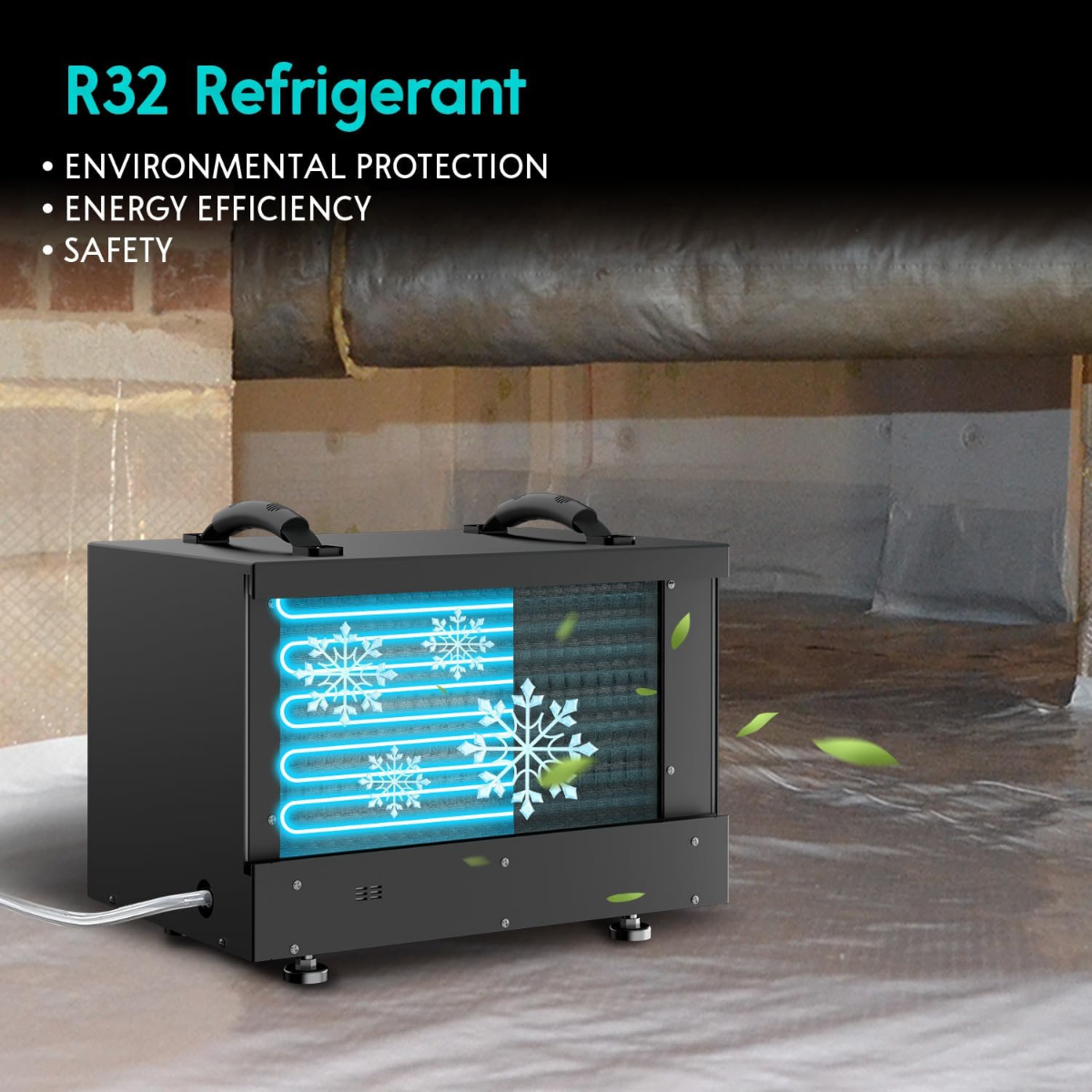 Viking BD-65 Commercial Dehumidifier - Infographic 3