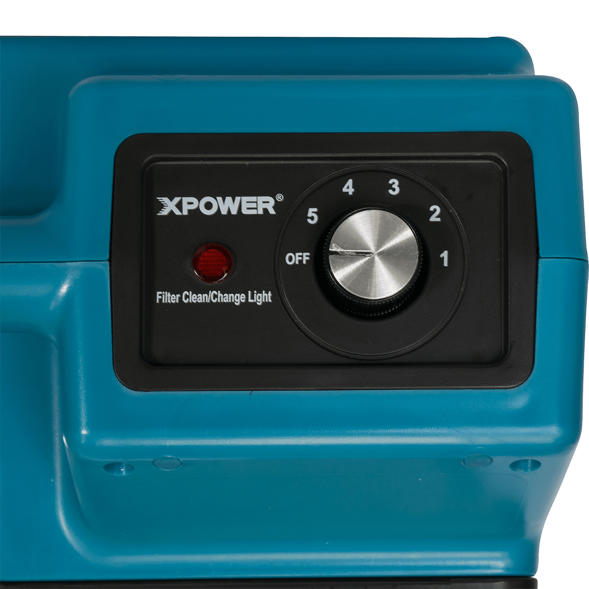 XPOWER X-2580 Commercial 4-Stage HEPA Mini Air Scrubber - Controls