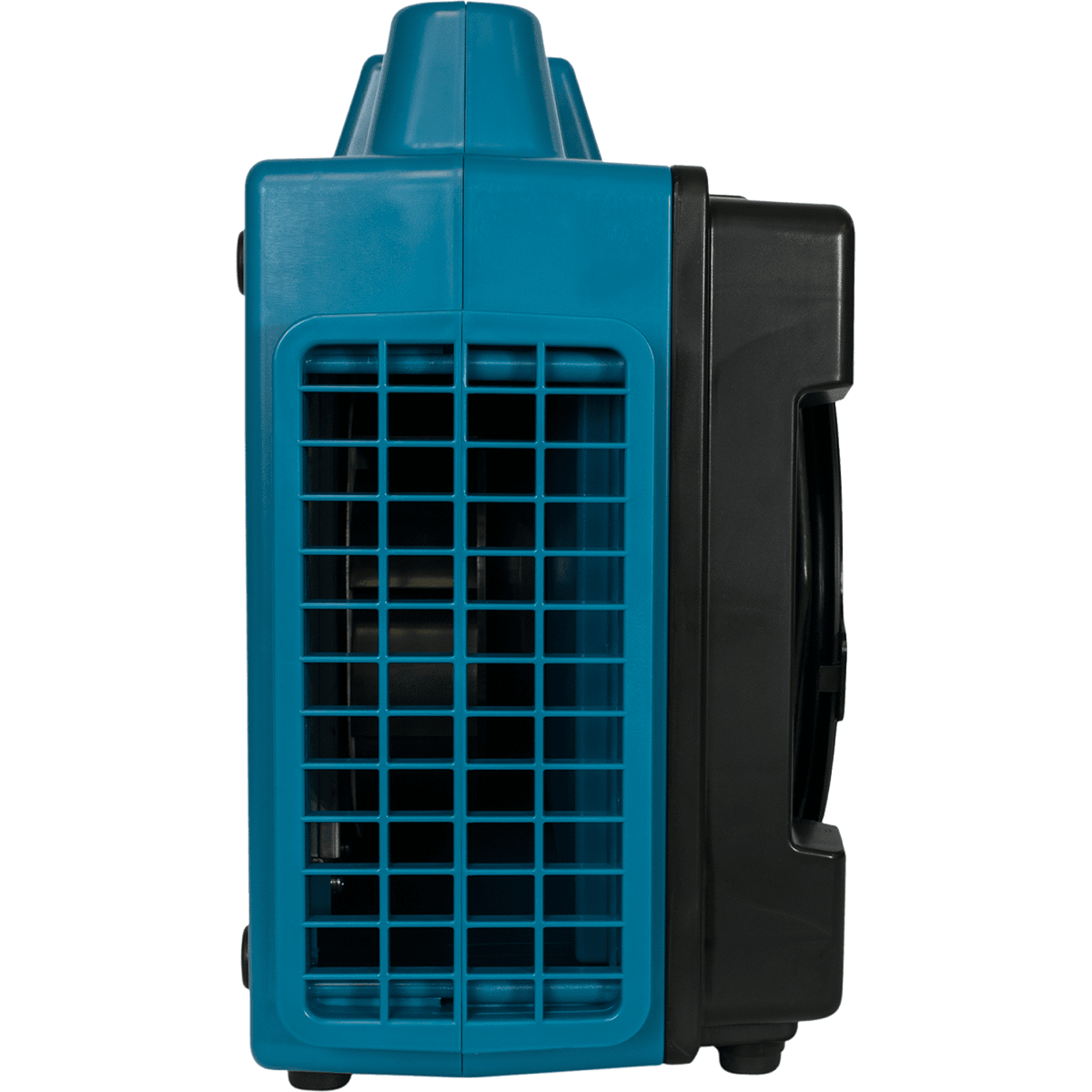 XPOWER X-2580 Commercial 4-Stage HEPA Mini Air Scrubber - Left Side