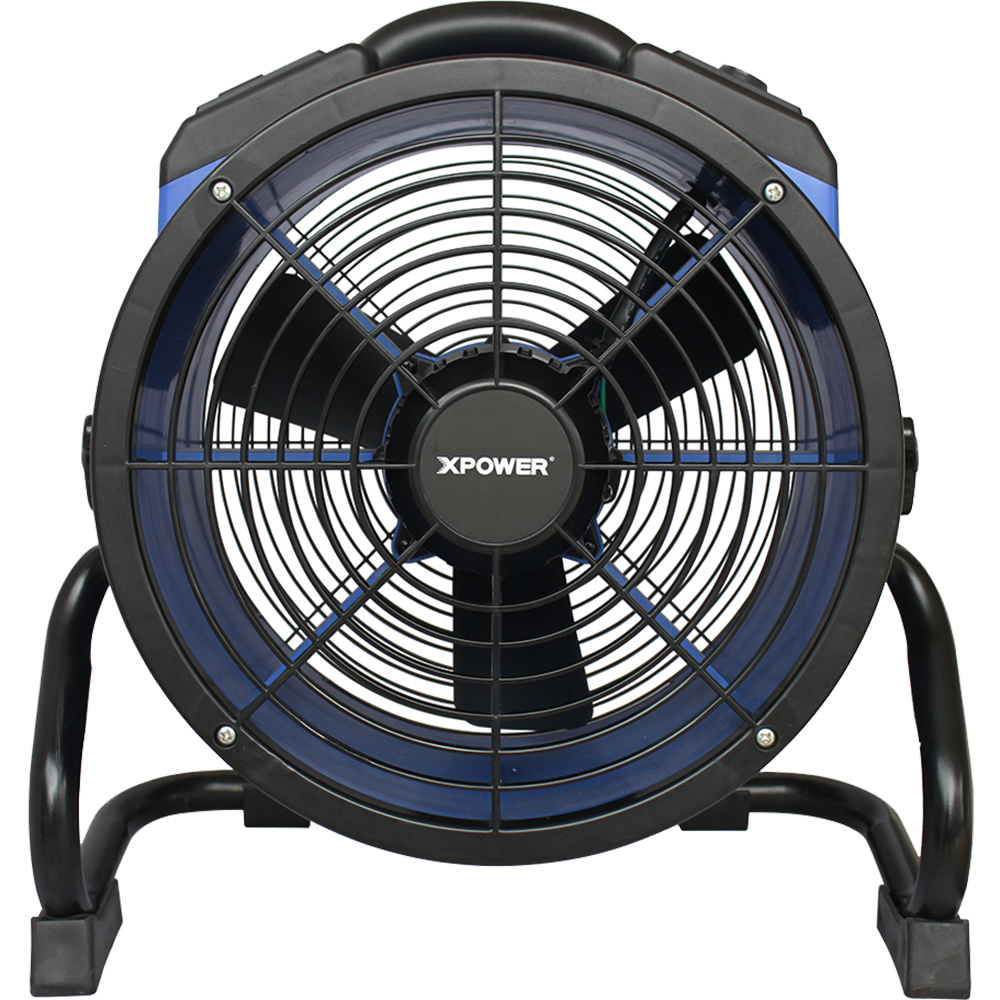 XPOWER 1720 CFM High Temperature Axial Fan - Front