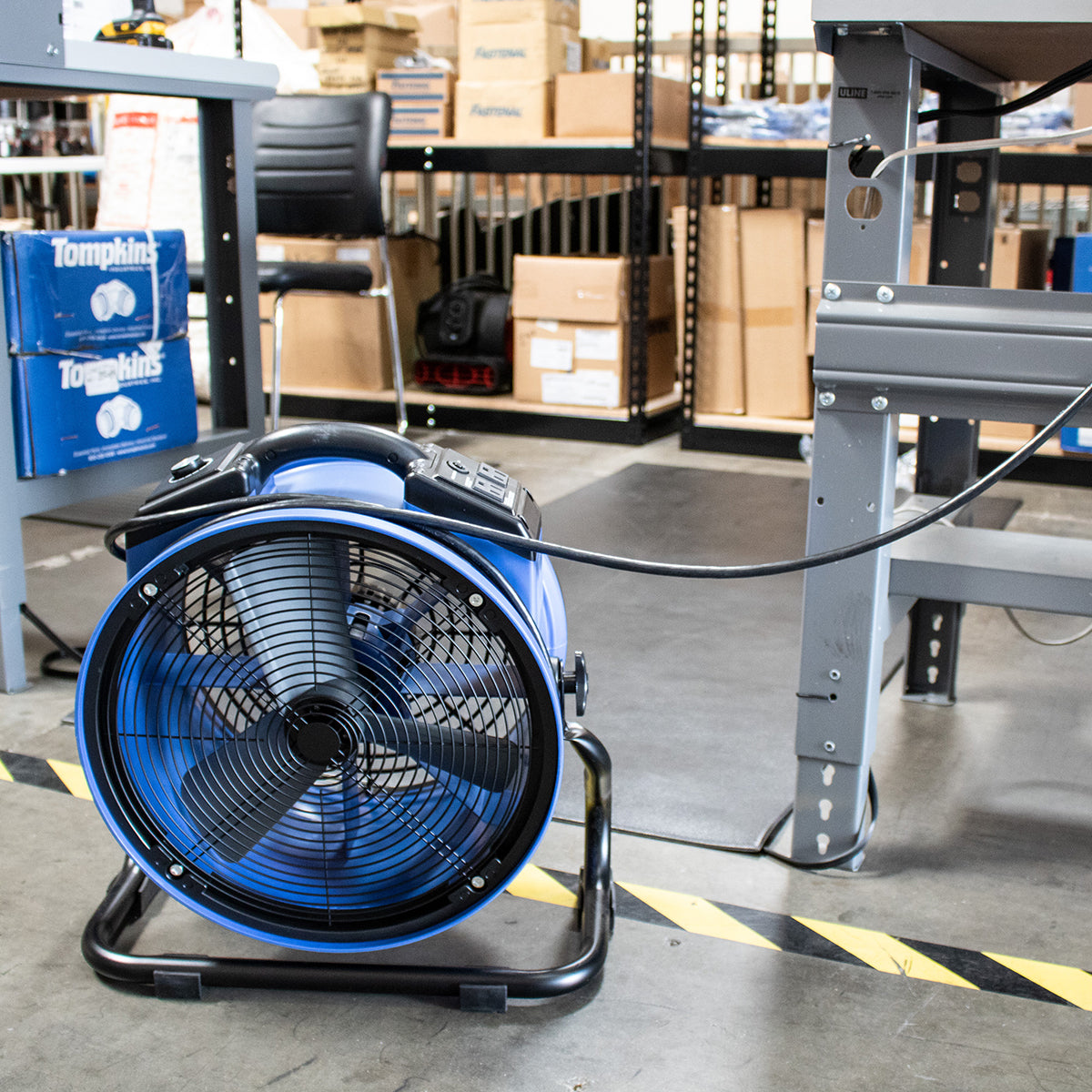 XPOWER 1720 CFM High Temperature Axial Fan - Warehouse