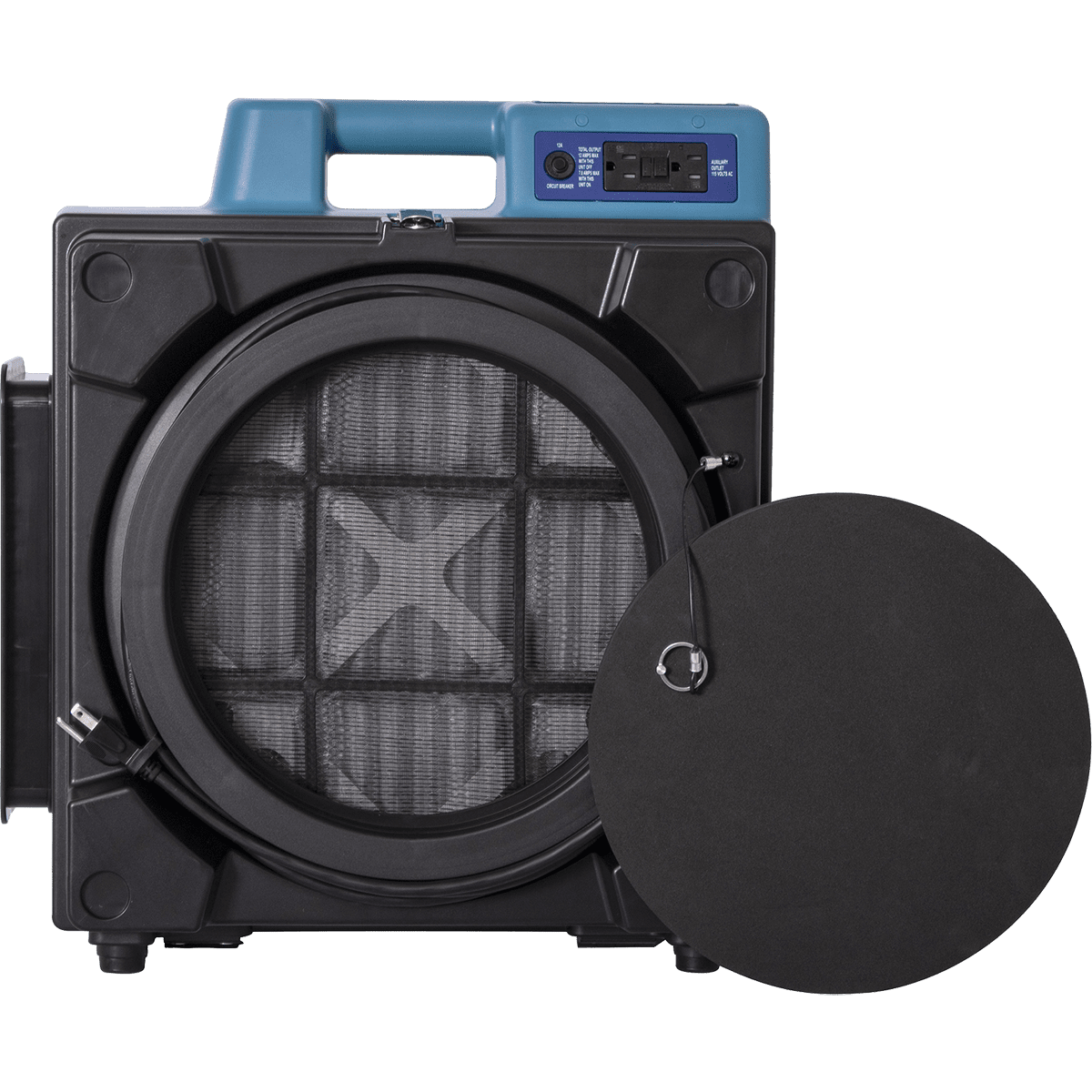 XPOWER X-4700AM Professional 3-Stage HEPA Air Scrubber - Front