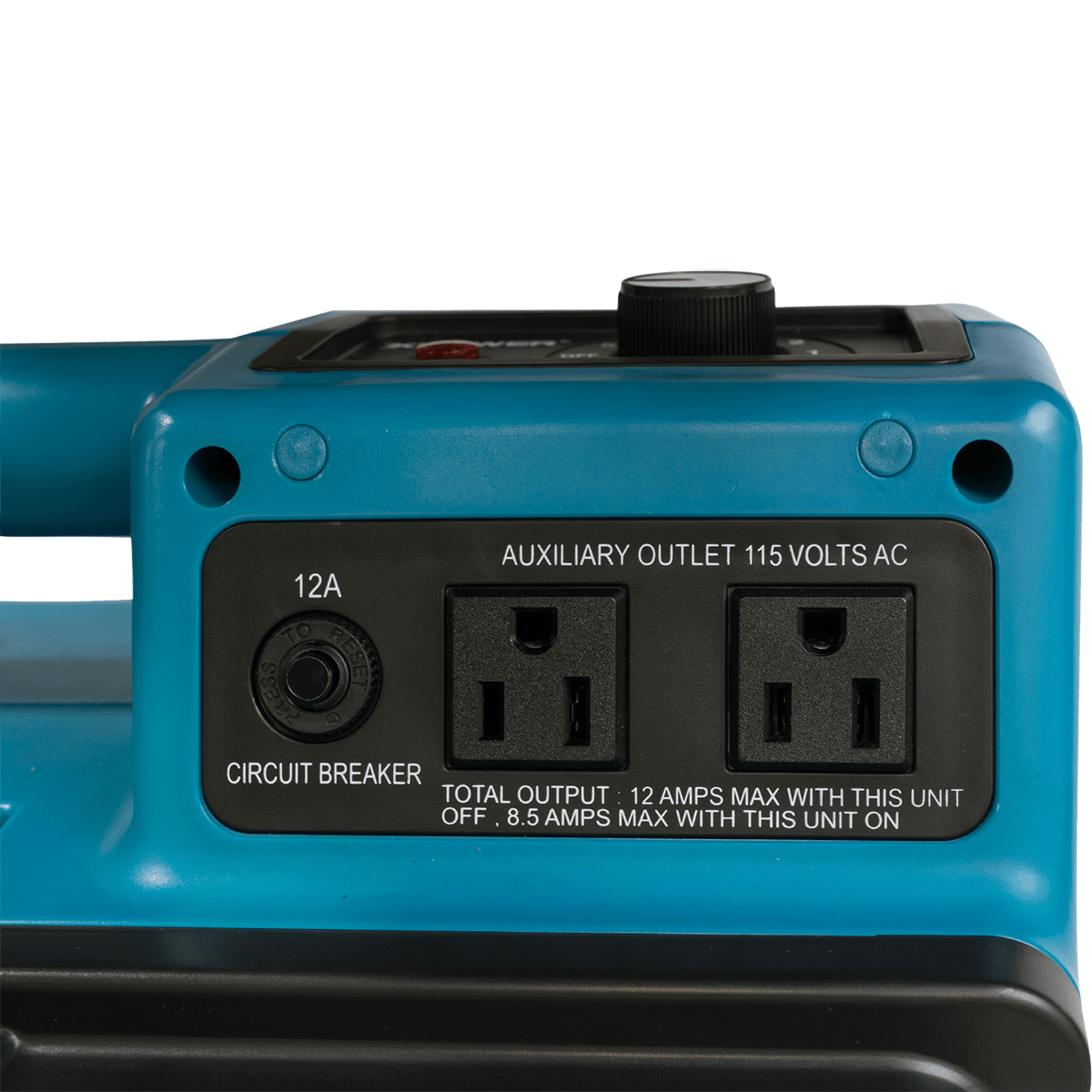 XPOWER X-3400A Professional 3-Stage HEPA Air Scrubber - Daisy Chain Outlets