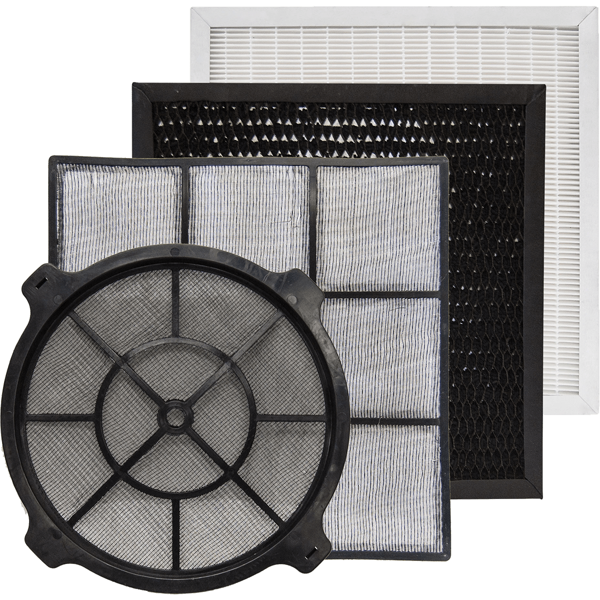 XPOWER X-3580 Commercial 4-Stage HEPA Air Scrubber - 4-Stage Filtration