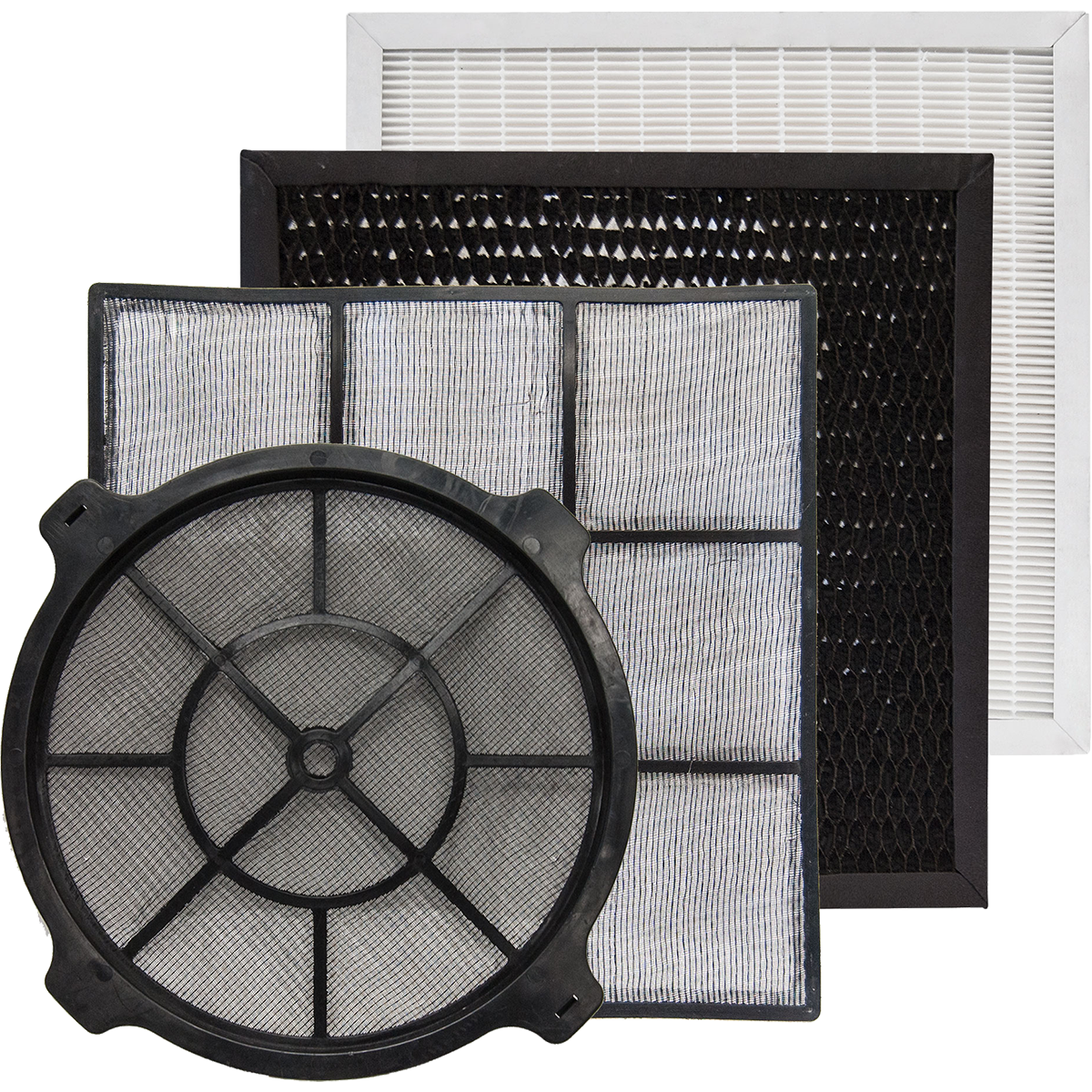 XPOWER X-3580 Commercial 4-Stage HEPA Air Scrubber - 4-Stage Filtration