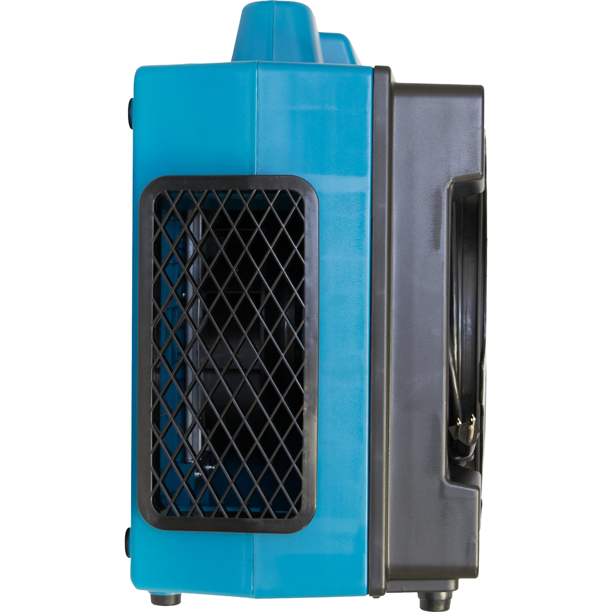 XPOWER X-3580 Commercial 4-Stage HEPA Air Scrubber - Left Side