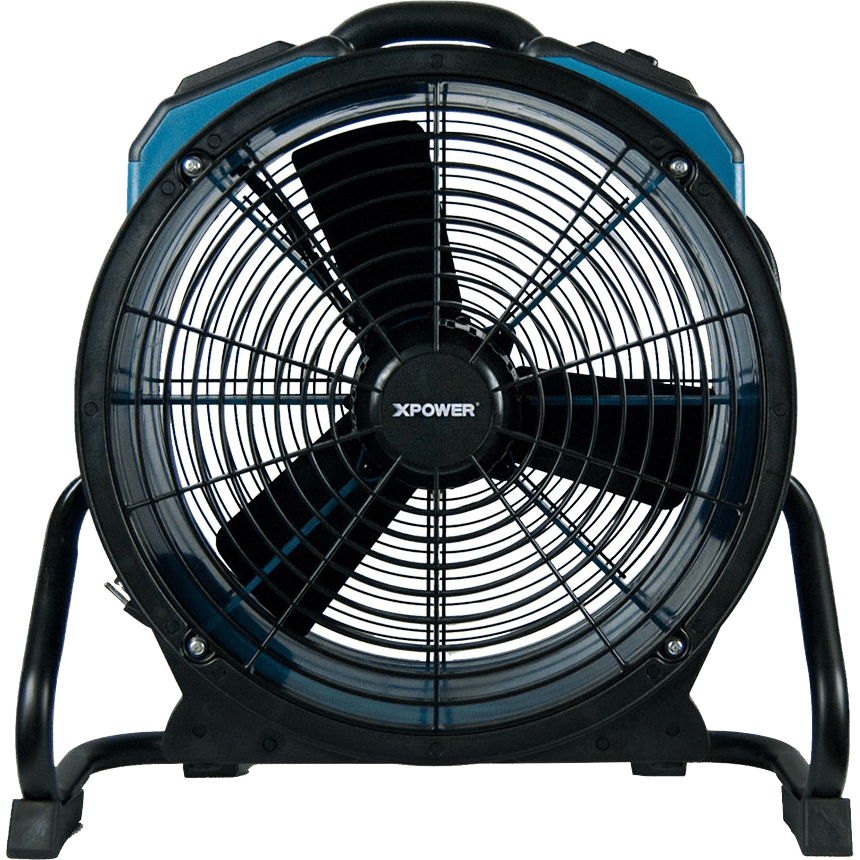 XPOWER X-47ATR 3600 CFM 1/3 HP Axial Air Mover - Front