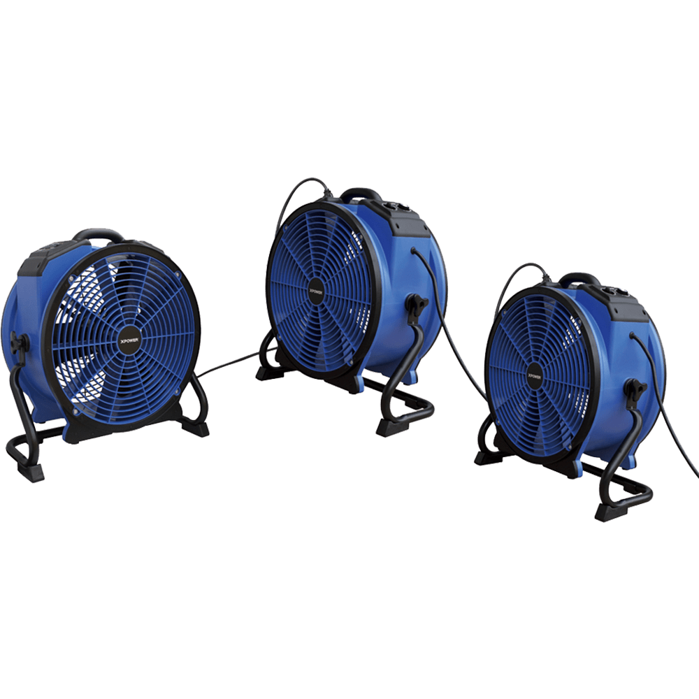 XPOWER 3600 CFM High Temperature Axial Fan - Daisy Chain