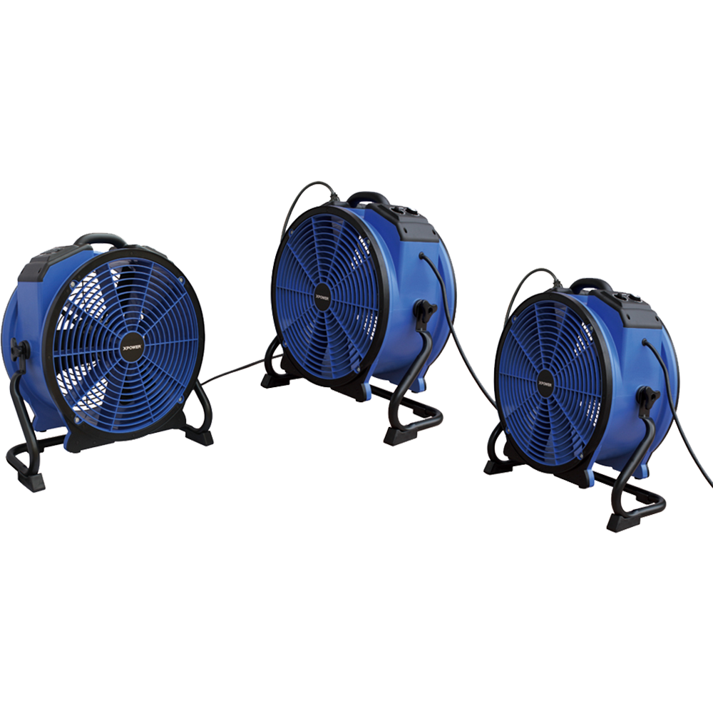 XPOWER 3600 CFM High Temperature Axial Fan - Daisy Chain