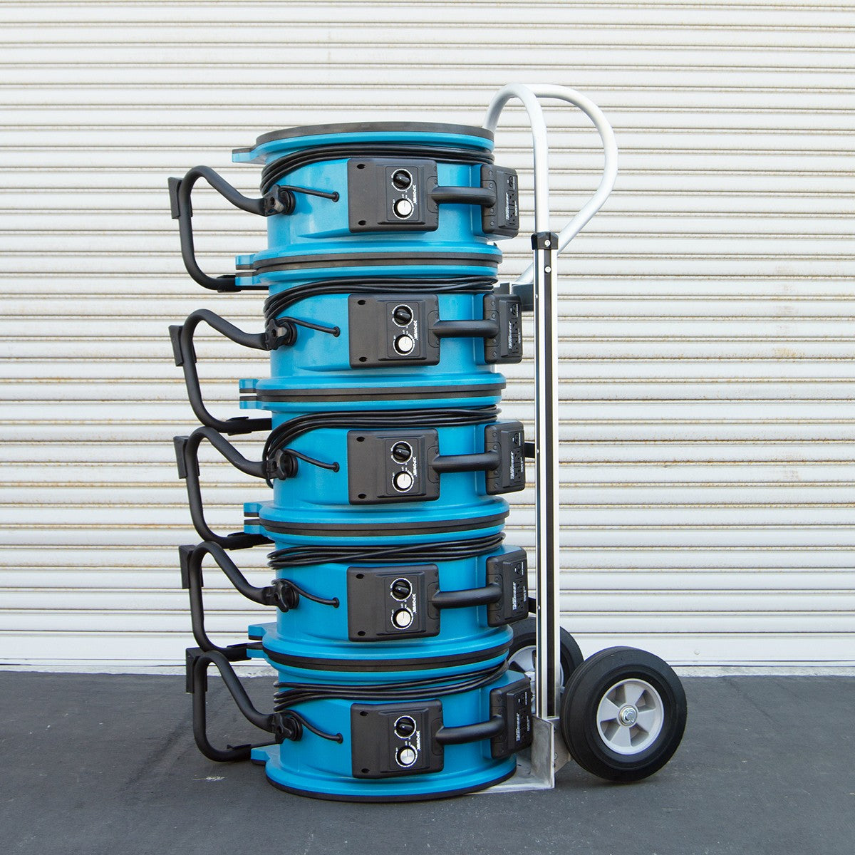 XPOWER 3600 CFM High Temperature Axial Fan - Fans Stacked