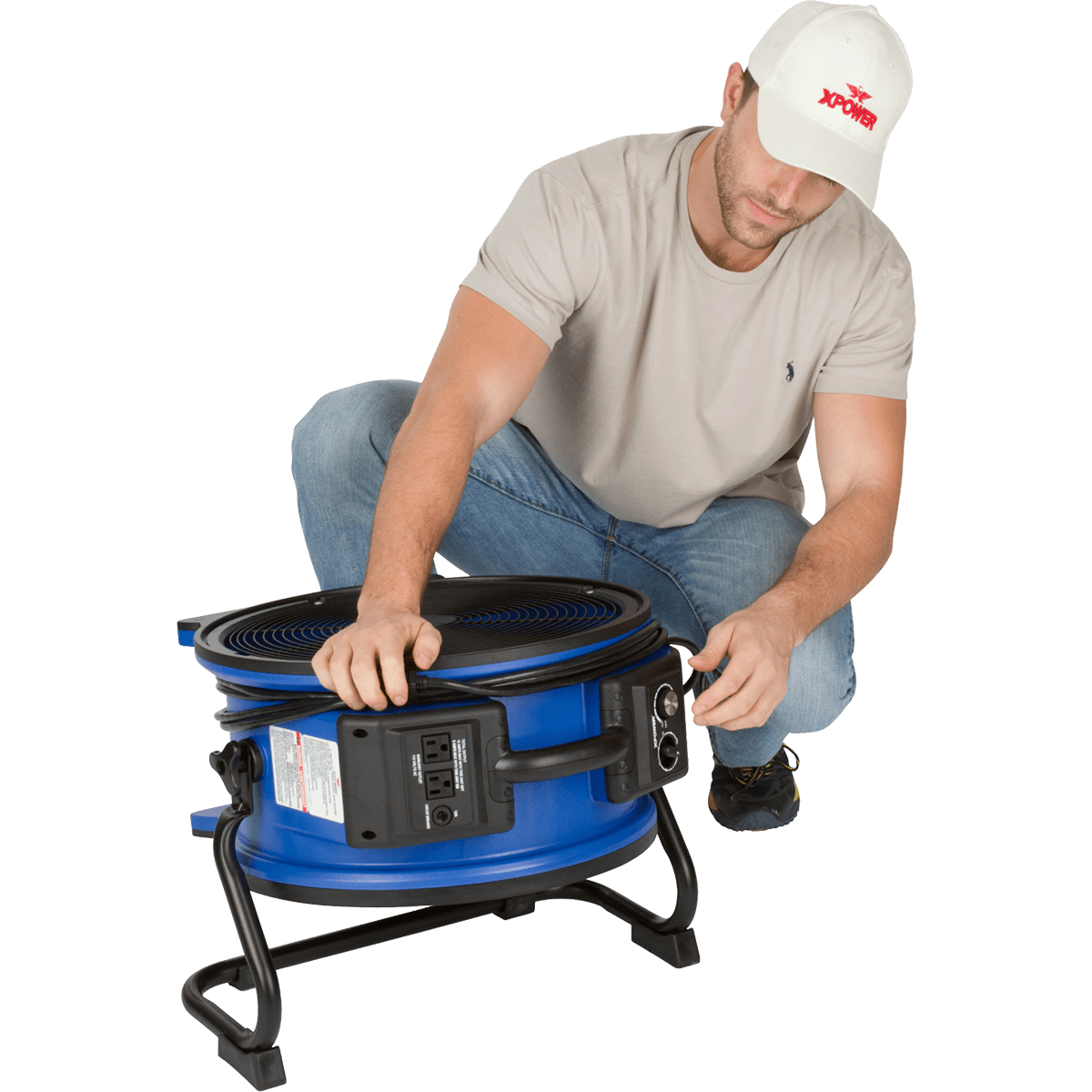 XPOWER 3600 CFM High Temperature Axial Fan