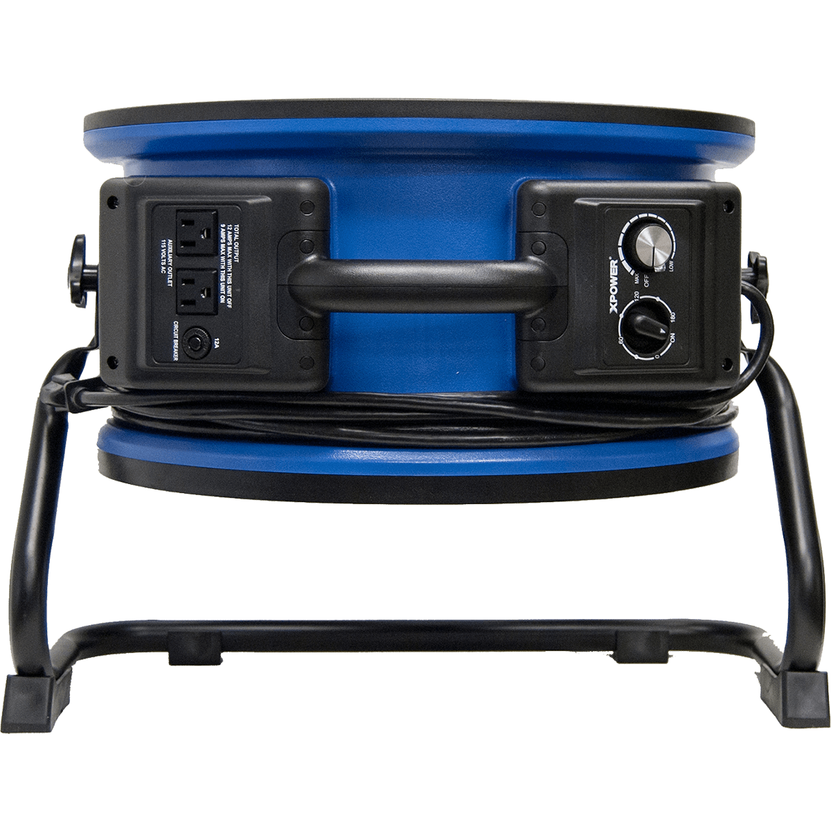 XPOWER 3600 CFM High Temperature Axial Fan - Top