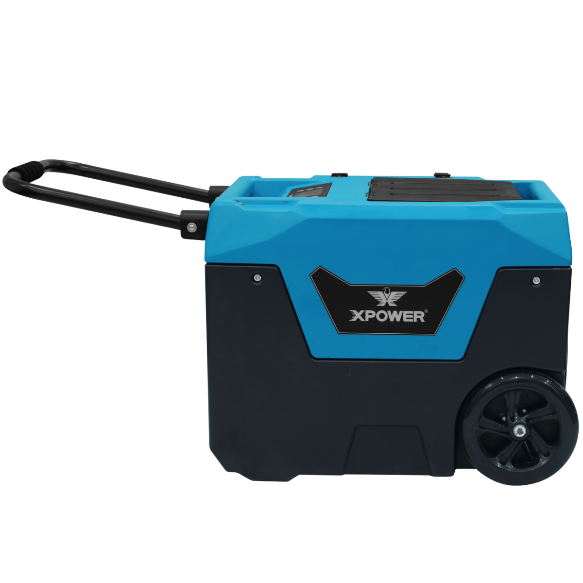 XPOWER XD-130Li 125 Pint LGR Commercial Dehumidifier w/ Auto Purge Pump - Angle 1
