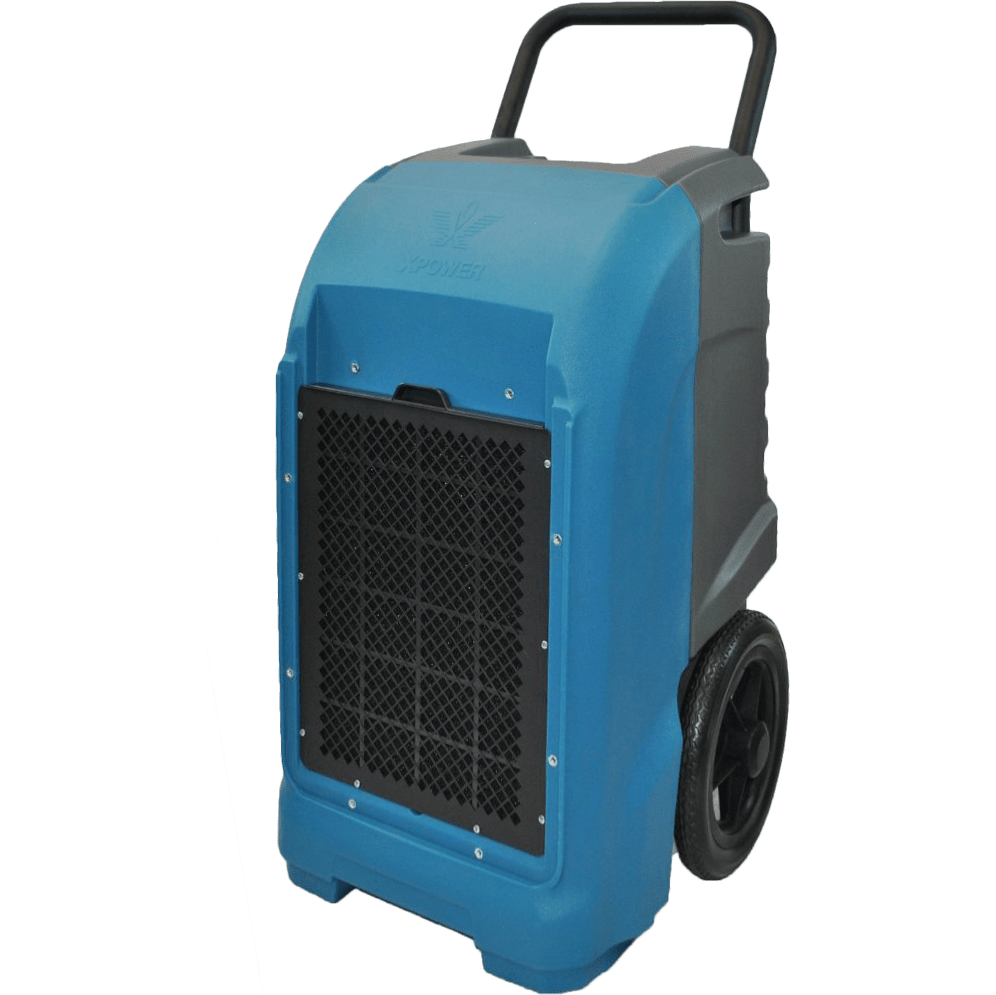 XPOWER XD-125 Commercial Dehumidifier - angle