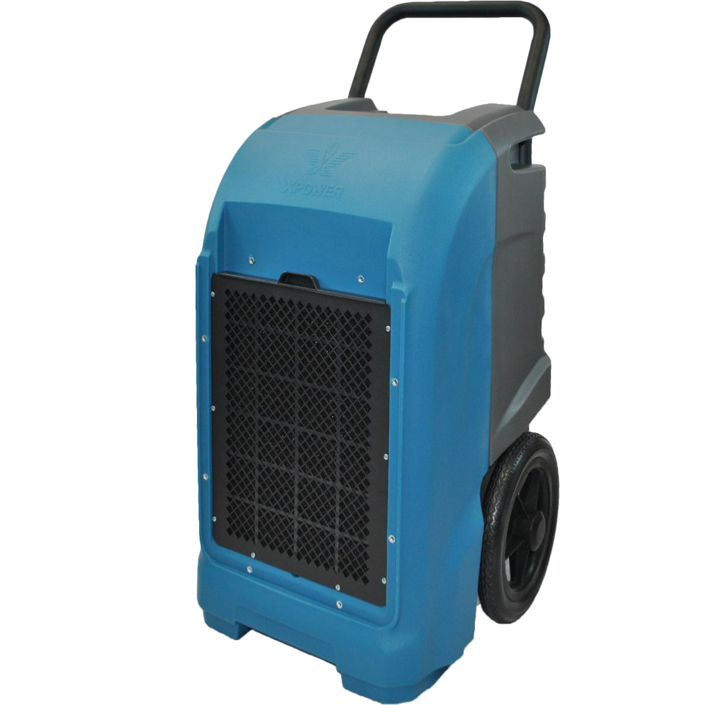 XPOWER XD-125 Commercial Dehumidifier - angle