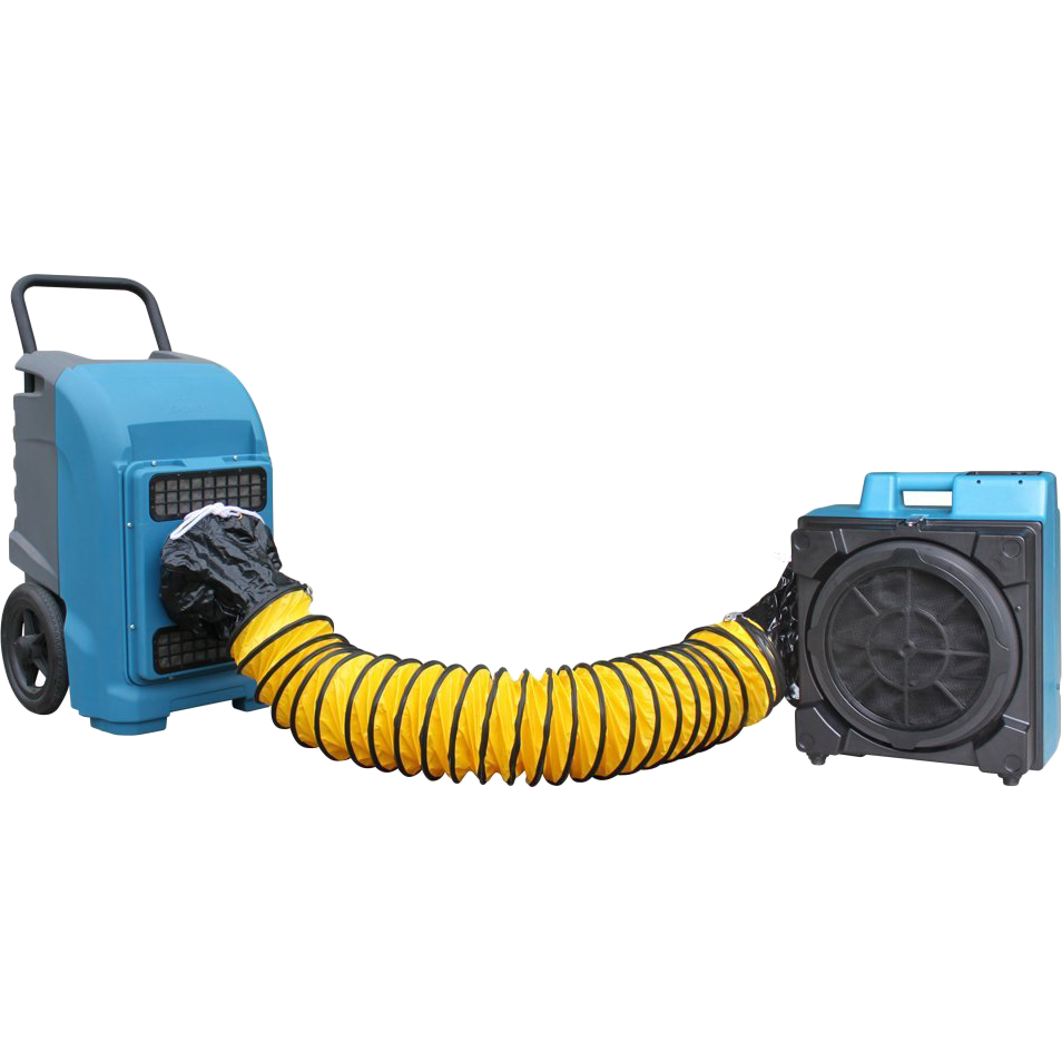 XPOWER XD-125 Commercial Dehumidifier - connect