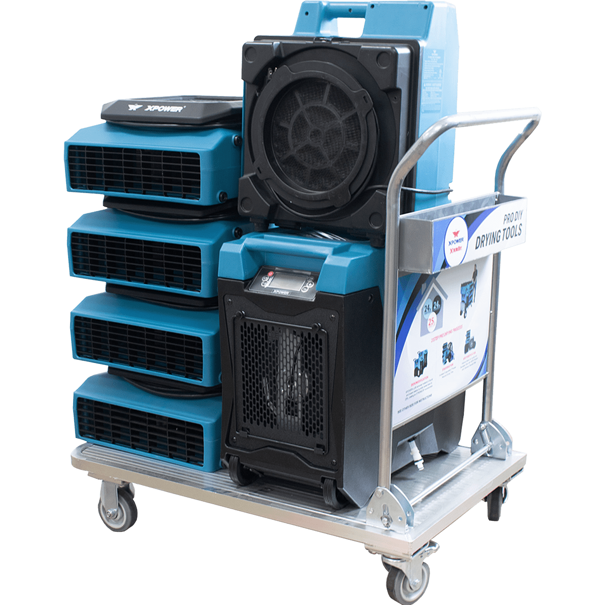 XPOWER XtremeDry Pro-DIY Restoration Clean-Up Tool Kit - Main