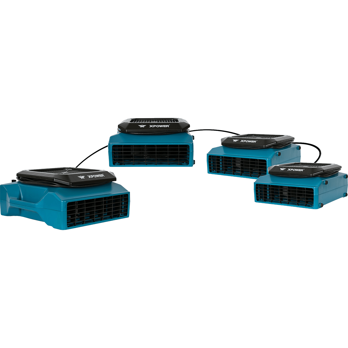 XPOWER XL-730A Professional Low Profile Air Mover - Daisy Chained