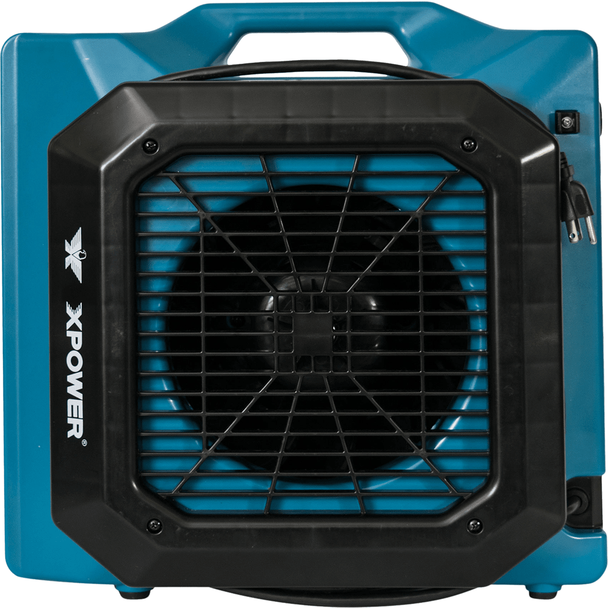 XPOWER XL-730A Professional Low Profile Air Mover - Top View
