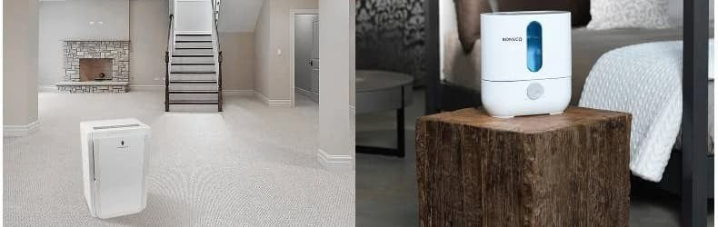 Dehumidifiers vs. Humidifiers