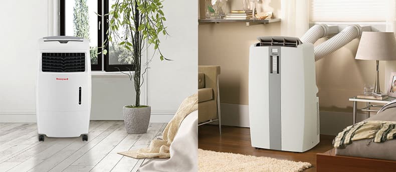 Evaporative Swamp Coolers vs. Portable Air Conditioners