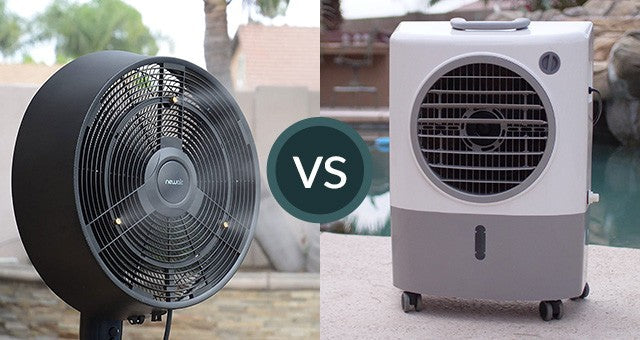 Outdoor Swamp Coolers vs. Outdoor Fans