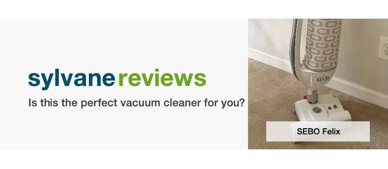 Sylvane Reviews: The SEBO FELIX Premium Upright Vacuum Cleaner