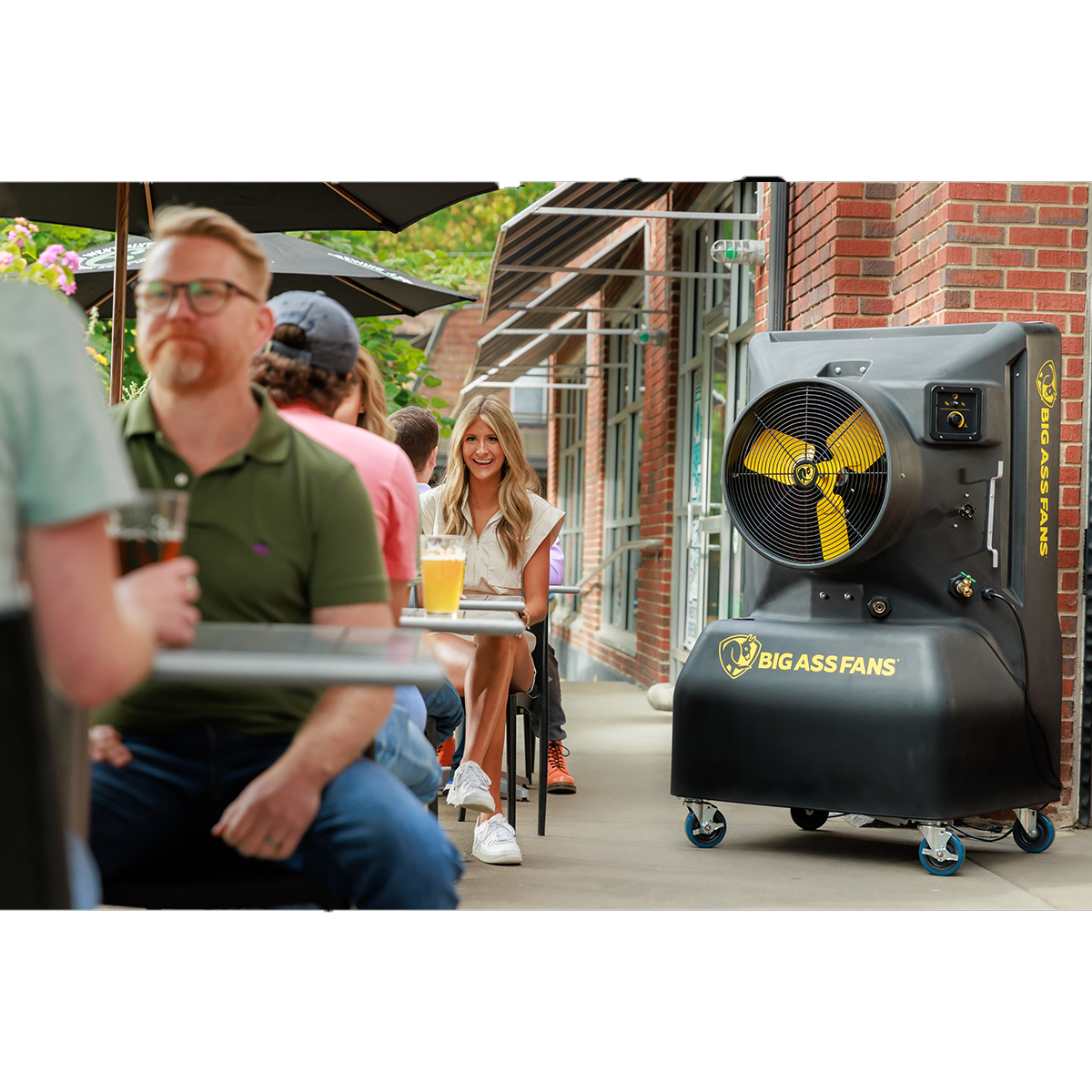 Outside Restaurant Dining Evaporative Swamp Coolers