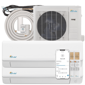 Senville 48,000 BTU Dual Zone Mini Split Heat Pump