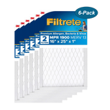3M Filtrete Healthy Living 1900 MPR Ultimate Allergen Reduction Air Filters - 16x25 6-Pack Main