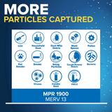 3M Filtrete Healthy Living 1900 MPR Ultimate Allergen Reduction Air Filters - Infographic 3