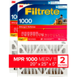 3M Filtrete 5-In. MPR 1000 Allergen Defense Furnace Filters - 20 x 25 x 5 - Main