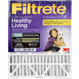 3M Filtrete Healthy Living 1500 MPR 4-Inch Allergen Reduction Filters 20x25x4