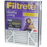 3M Filtrete Healthy Living 1500 MPR Allergen Reduction Filters for 5" Housings