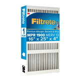 3M Filtrete MPR 1900 4-inch Allergen, Bacteria and Virus Filters 16x25x4 - Main