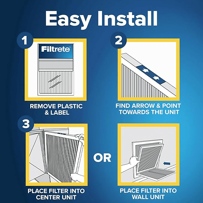 3M Filtrete MPR 1900 4-inch Allergen, Bacteria and Virus Filters - Infographic 2