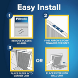 3M Filtrete MPR 1900 4-inch Allergen, Bacteria and Virus Filters - Infographic 2