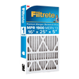 3M Filtrete MPR 1900 5-inch Allergen, Bacteria and Virus Filters 16x25x5 - Main