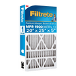 3M Filtrete MPR 1900 5-inch Allergen, Bacteria and Virus Filters 20x25x5 - Main