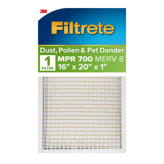 3M Filtrete MPR 700 1-inch Dust, Pollen and Pet Dander Filters 16x20x1 - Main