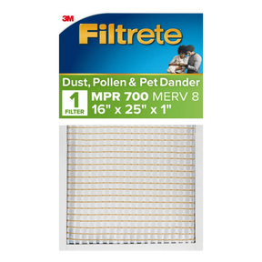 3M Filtrete MPR 700 1-inch Dust, Pollen and Pet Dander Filters 16x25x1 - Main