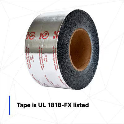 3M Venture Tape UL181B-FX Mastik Foil Tape 1580-P, 3 in x 100 ft - infographic 1