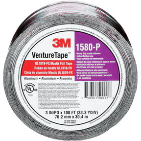 3M Venture Tape UL181B-FX Mastik Foil Tape 1580-P, 3 in x 100 ft - main