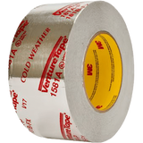 3M Venture Tape UL181A-P Aluminum Foil Tape 1581A, 2.5 in x 60 yd - angle