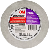 3M Venture Tape UL181A-P Aluminum Foil Tape 1581A, 2.5 in x 60 yd - main