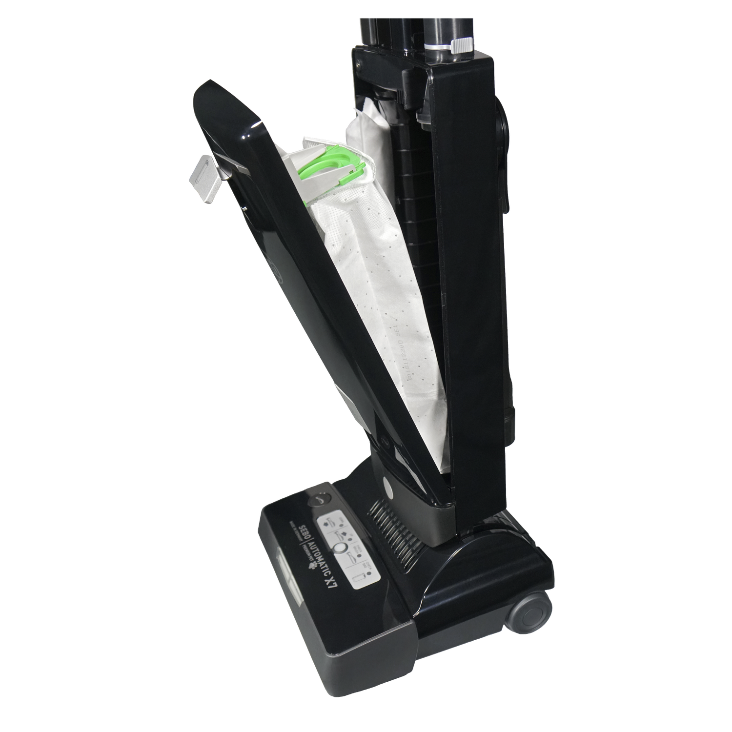 SEBO Automatic X7 Premium Upright Vacuum bag view