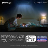 Pioneer 12,000 BTU Diamante Pro High-Wall Series Ductless Mini Split 115V