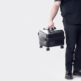 Person holding the US Steam Eagle steam cleaner