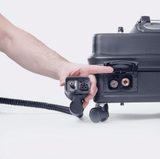 Detail of US Steam Eagle connection