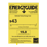 Midea 8,000 BTU U-Shaped Wi-Fi Enabled Window Air Conditioner energy guide